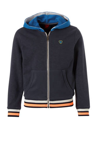 sweatvest blauw
