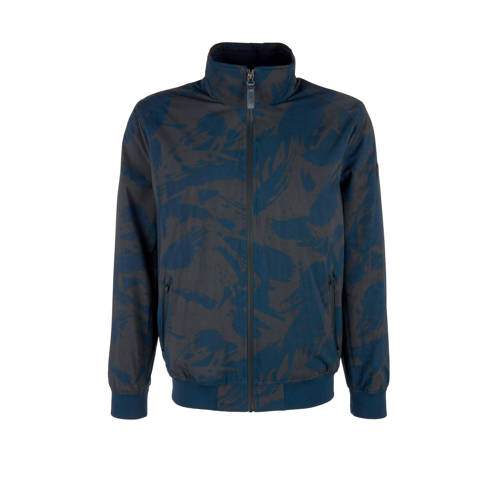 Soliver Bomberjack Met Print Donkerblauw soliver kopen in de aanbieding