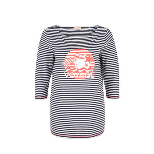 Triangle Gestreept T Shirt Marinewit triangle kopen in de aanbieding Triangle Gestreept T Shirt Marinewit triangle kopen in de aanbieding