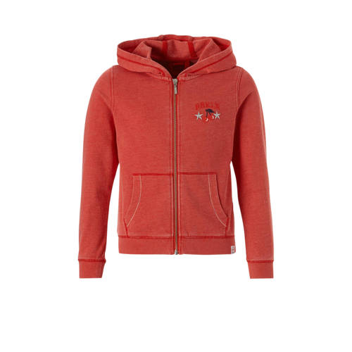 Soliver Sweatvest Met Capuchon Rood soliver kopen in de aanbieding