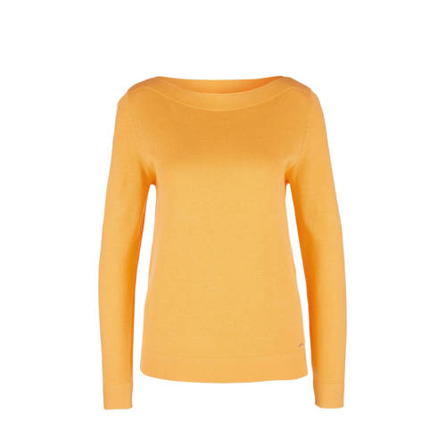 Soliver Top Met Boothals Geel soliver kopen in de aanbieding