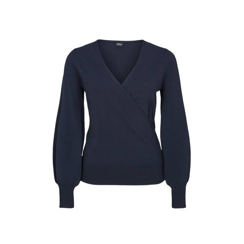 Soliver Black Label Overslag Trui Marine soliver black label kopen in de aanbieding Soliver Black Label Overslag Trui Marine soliver black label kopen in de aanbieding