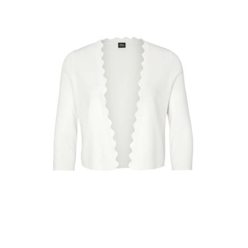 Soliver Black Label Bolero Wit soliver black label kopen in de aanbieding