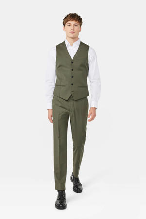 gilet olijfgroen
