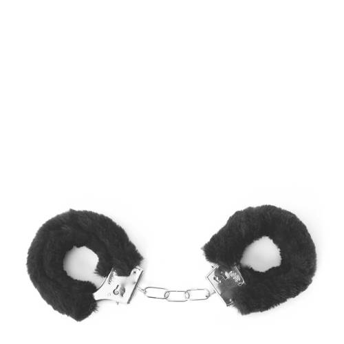 Hunkemoller Private Handboeien Fake Fur Zwart hunkemoller kopen in de aanbieding
