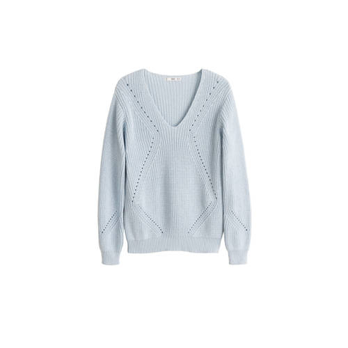 Mango Trui Lichtblauw mango kopen in de aanbieding Mango Trui Lichtblauw mango kopen in de aanbieding