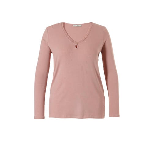 Ca Xl Clockhouse Longsleeve Met Kant Roze ca kopen in de aanbieding Ca Xl Clockhouse Longsleeve Met Kant Roze ca kopen in de aanbieding