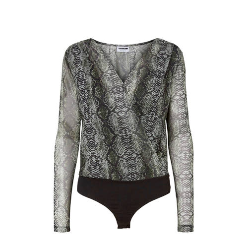 Noisy May Body Met Slangenprint noisy may kopen in de aanbieding