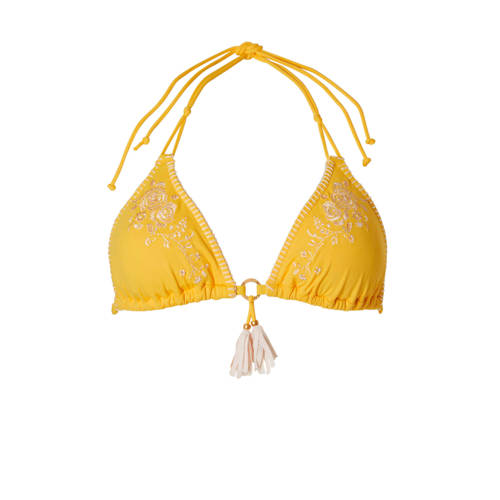 Banana Moon Mix Match Triangel Bikinitop Geel banana moon kopen in de aanbieding