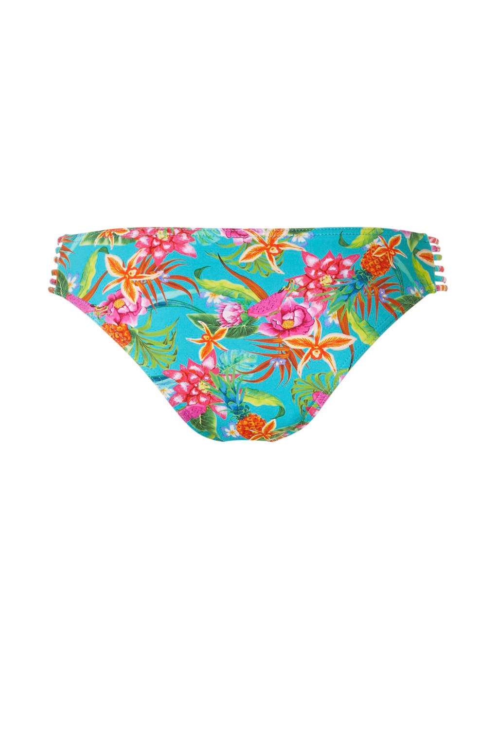 Met Bloemenprint Lichtblauw Banana Moonbikini Broekje AqWn4TEO