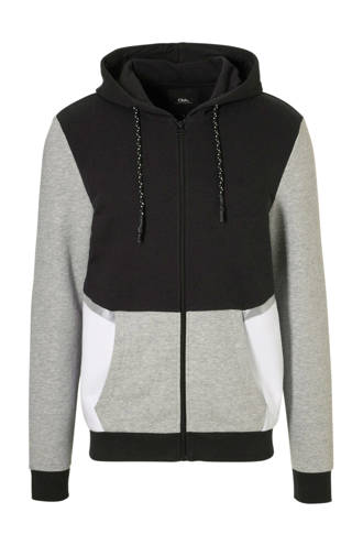 Clockhouse gemêleerd sweatvest zwart