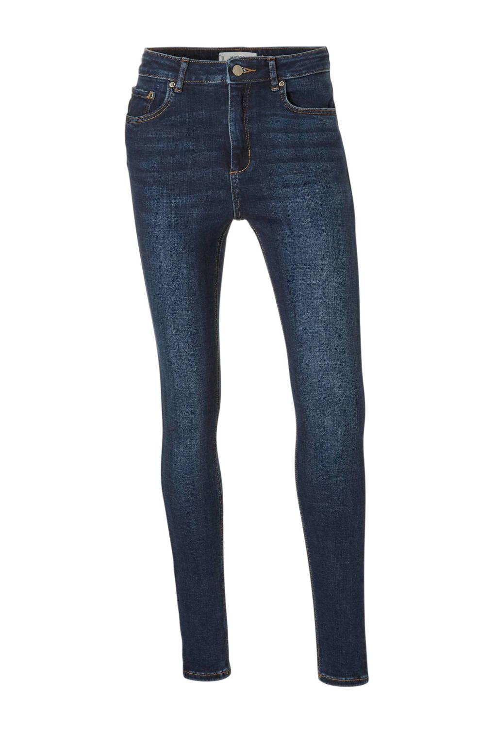 Mango skinny fit jeans blauw, Blauw