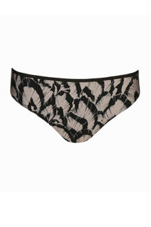 bikinibroekje Nevada met all over print taupe