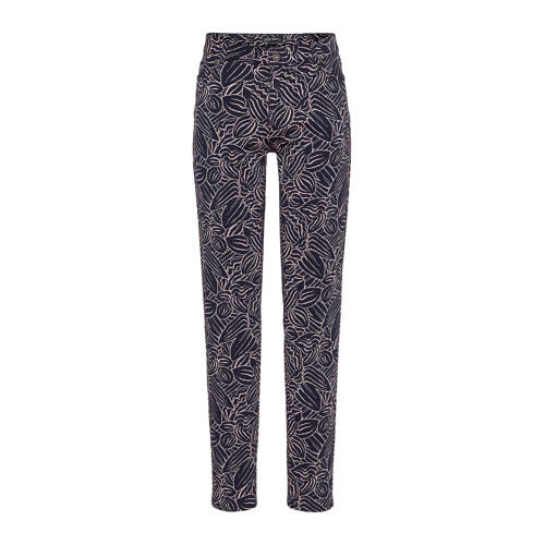 Didi Skinny Broek Met Allover Print Donkerblauw didi kopen in de aanbieding Didi Skinny Broek Met Allover Print Donkerblauw didi kopen in de aanbieding