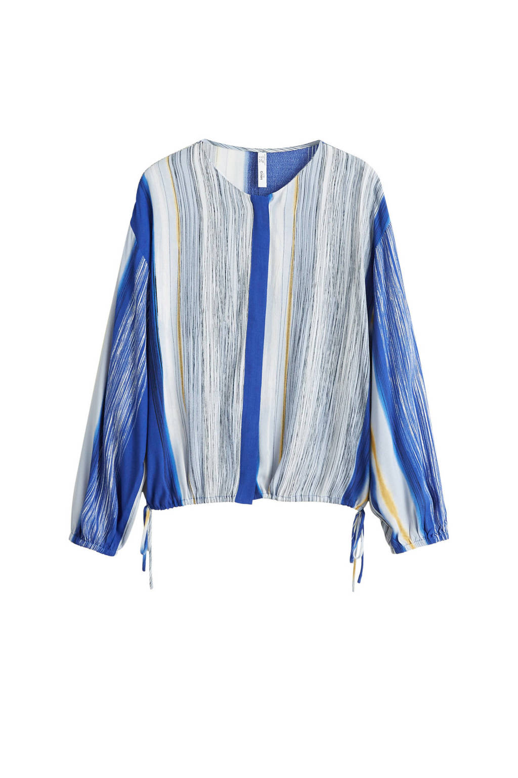 Mango blouse blauw, Blauw