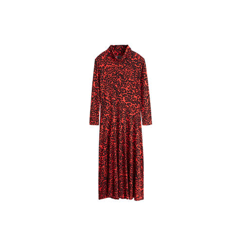 Mango Jurk Met Panterprint Rood mango kopen in de aanbieding Mango Jurk Met Panterprint Rood mango kopen in de aanbieding
