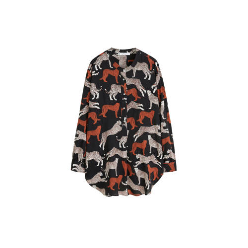 Violeta By Mango Blouse Met Luipaardprint violeta by mango kopen in de aanbieding Violeta By Mango Blouse Met Luipaardprint violeta by mango kopen in de aanbieding