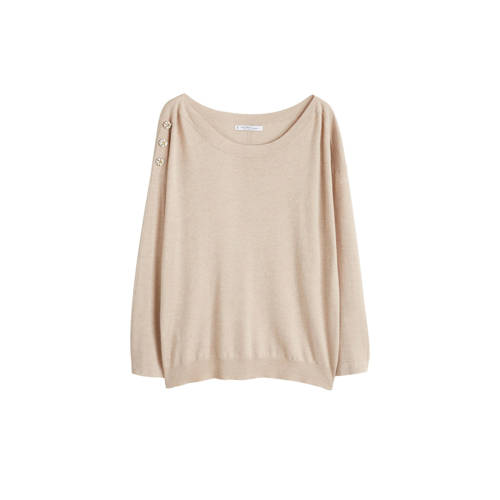 Violeta By Mango Trui Met Knopen Beige violeta by mango kopen in de aanbieding Violeta By Mango Trui Met Knopen Beige violeta by mango kopen in de aanbieding