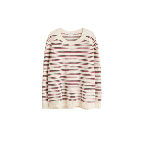 Violeta By Mango Gestreepte Trui Beige violeta by mango kopen in de aanbieding Violeta By Mango Gestreepte Trui Beige violeta by mango kopen in de aanbieding
