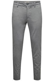 thumbnail: ONLY & SONS slim fit chino ONSMARK grijs melange
