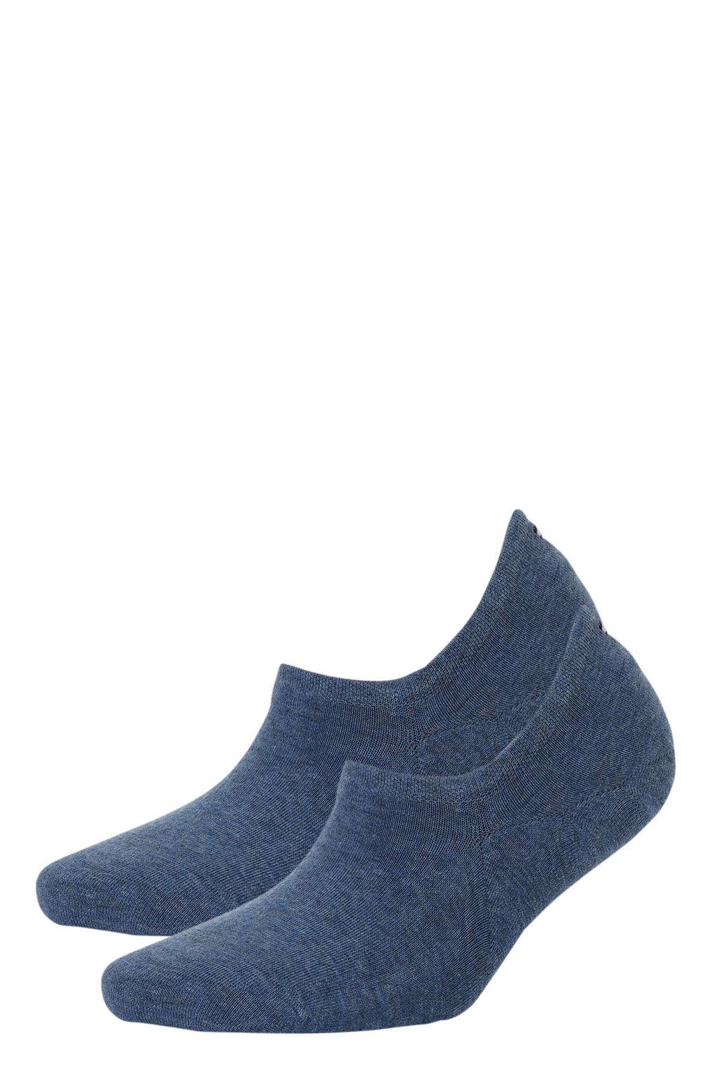 Tommy Hilfiger no-show sneakersokken - blauw (set van 2)