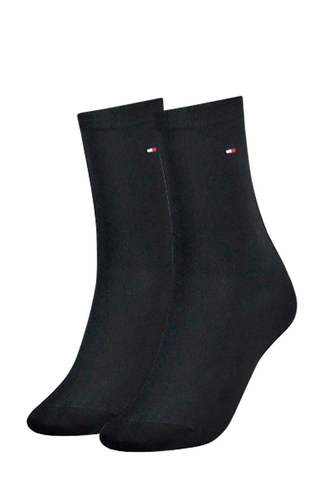 Tommy Hilfiger sokken - set van 2 antraciet, Antraciet melange