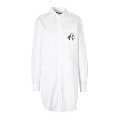 Polo Ralph Lauren Lange Blouse Met Zijsplit polo ralph lauren kopen in de aanbieding