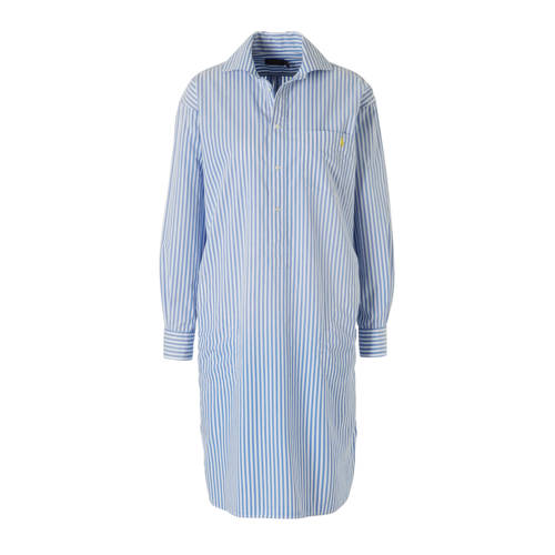 Polo Ralph Lauren Blousejurk Blauw polo ralph lauren kopen in de aanbieding Polo Ralph Lauren Blousejurk Blauw polo ralph lauren kopen in de aanbieding