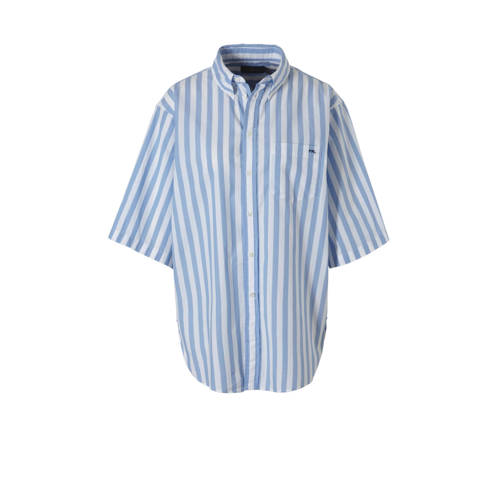 Polo Ralph Lauren Gestreepte Blouse Blauw polo ralph lauren kopen in de aanbieding