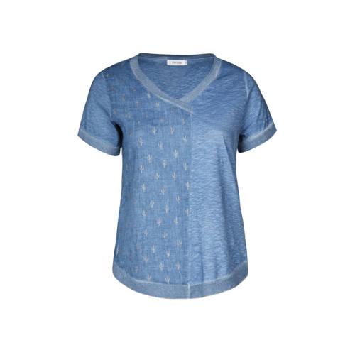 Paprika Top Met Cactus Print paprika kopen in de aanbieding