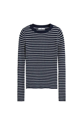 gestreepte trui blauw