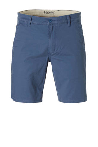 regular fit bermuda blauw