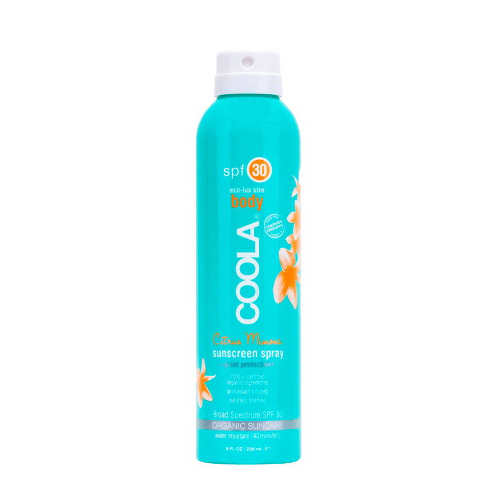 Coola Sport Continuous SPF30 Citrus Mimosa zonnebrandspray - 236ml