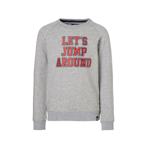 Z8 Sweater Tim Met Tekst Grijs z8 kopen in de aanbieding Z8 Sweater Tim Met Tekst Grijs z8 kopen in de aanbieding