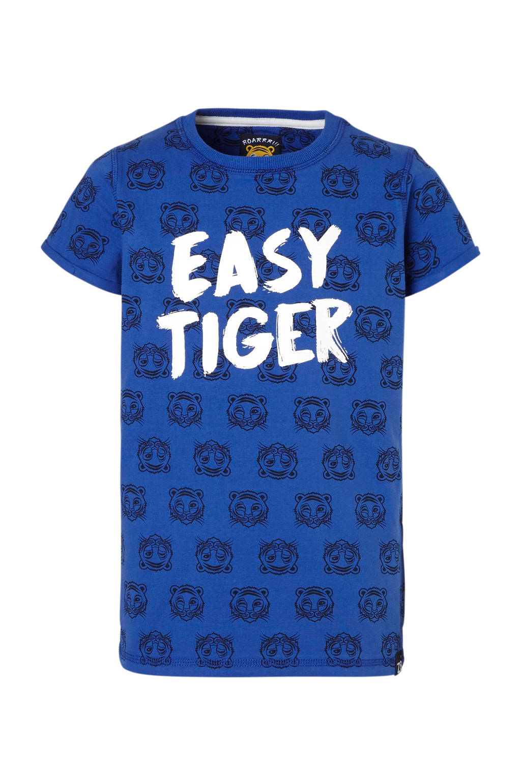 dwaas rekenkundig Rondsel Z8 T-shirt met all over print blauw/donkerblauw | wehkamp