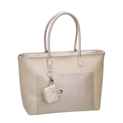 Vanharen Graceland Shopper Beige graceland kopen in de aanbieding
