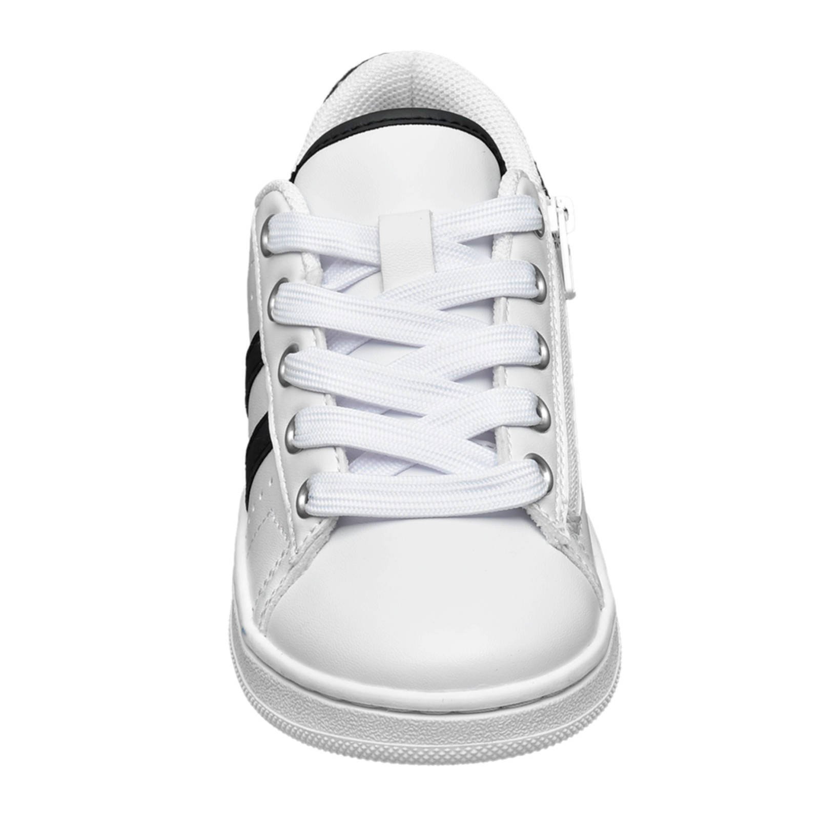 VanHaren Bobbi-Shoes Sneakers Wit/zwart | Wehkamp