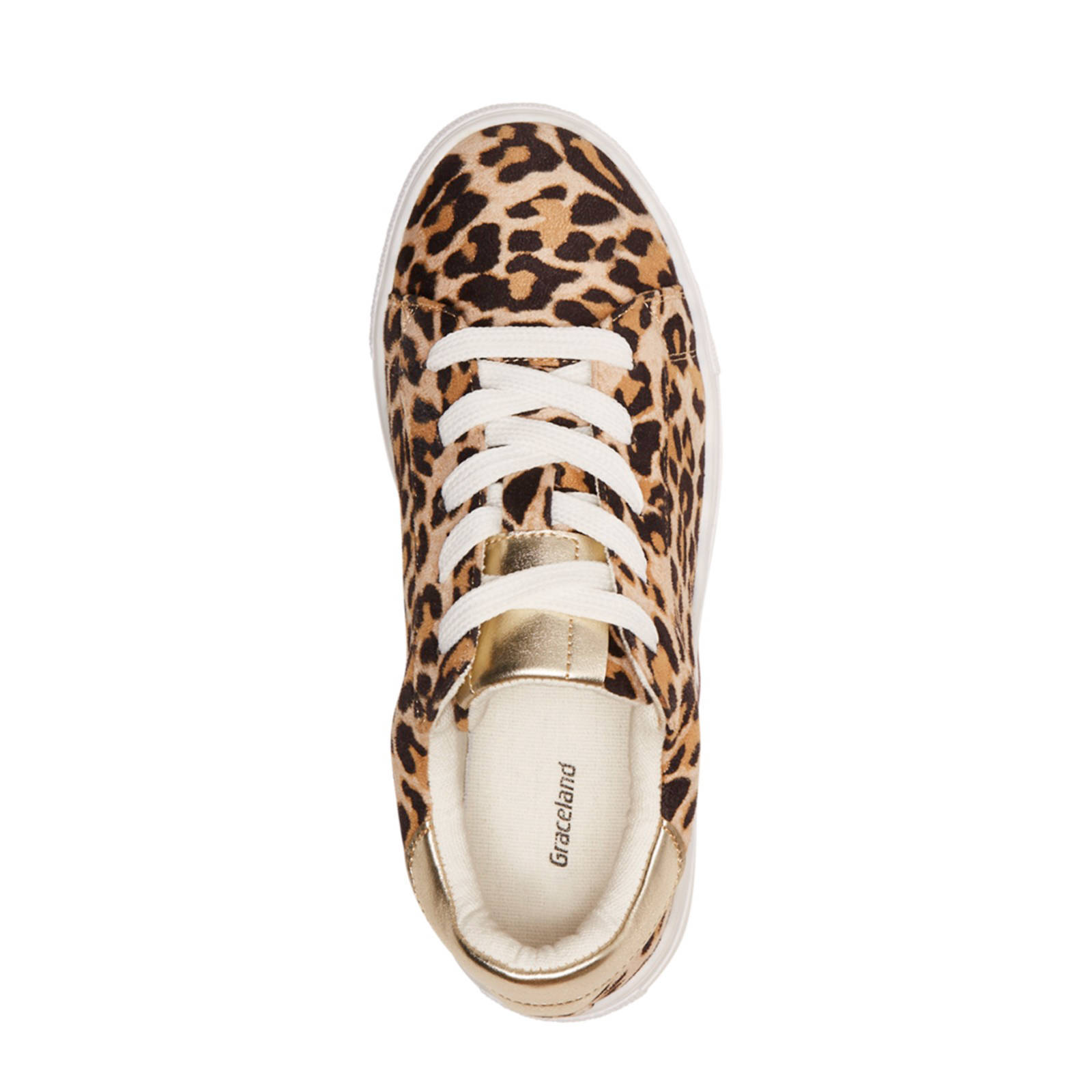 vanHaren Graceland sneakers met panterprint | wehkamp