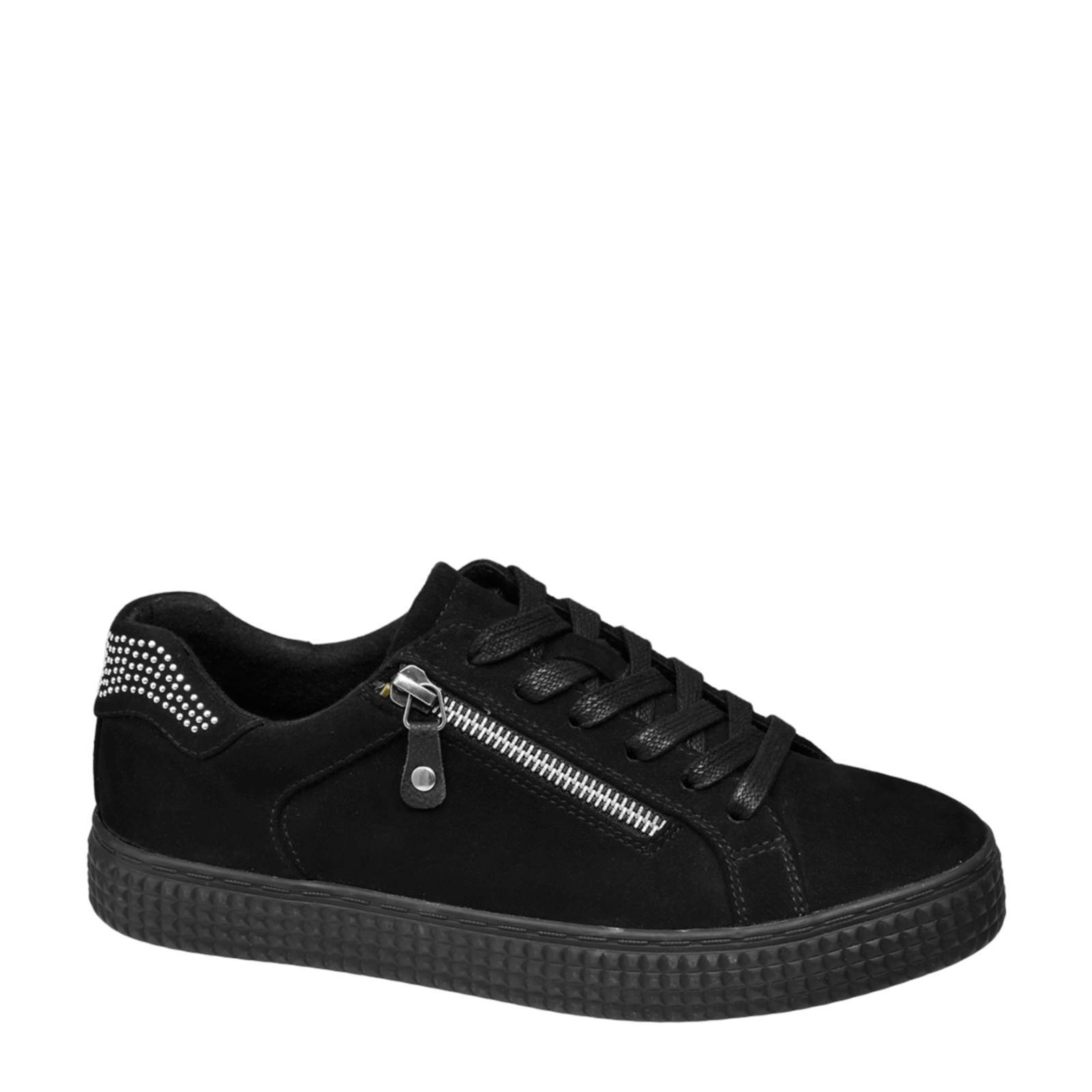 Van haren cheap zwarte sneakers dames