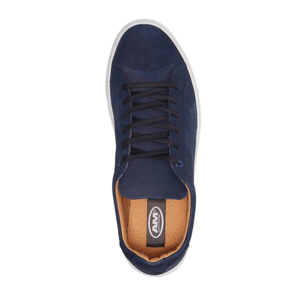 Sneakers Nubuck Shoe Vanharen Donkerblauw Am zRFvW7W