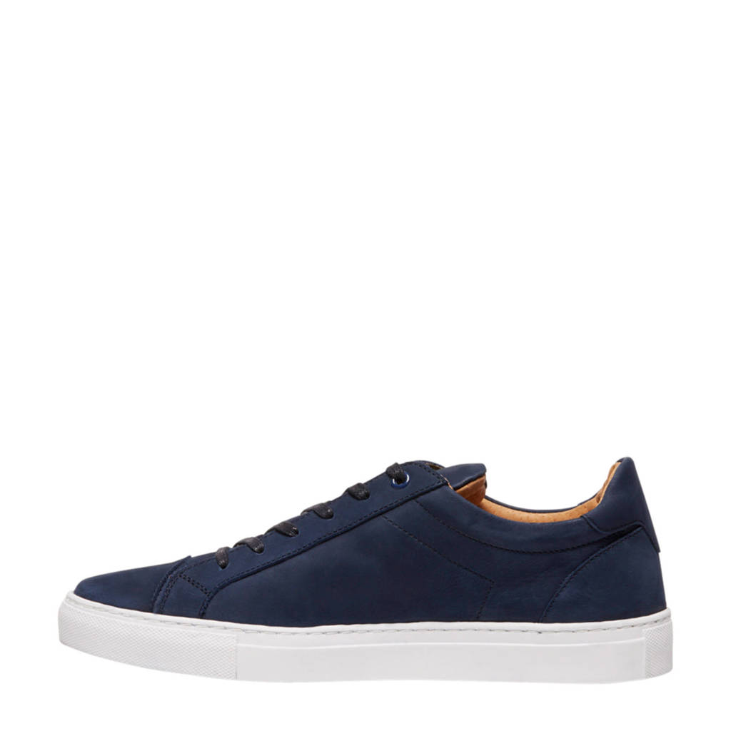 Sneakers Nubuck Shoe Vanharen Donkerblauw Am zRFvW7W