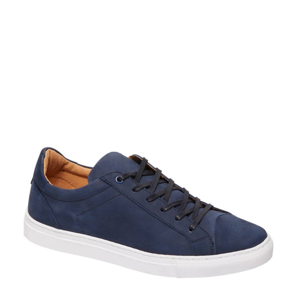 Sneakers Nubuck Shoe Vanharen Donkerblauw Am zRFvW7W