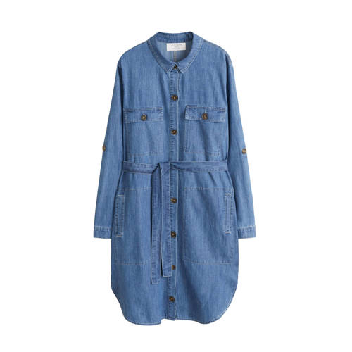 Violeta By Mango Denim Blousejurk violeta by mango kopen in de aanbieding Violeta By Mango Denim Blousejurk violeta by mango kopen in de aanbieding