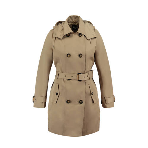 Ms Mode Trenchcoat Zand ms mode kopen in de aanbieding