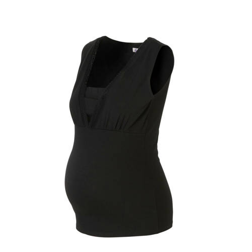 Queen Mum Zwangerschap Voedingstop Zwart queen mum kopen in de aanbieding