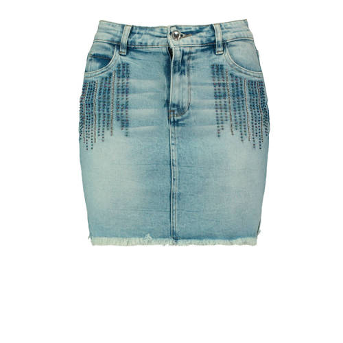 Coolcat Spijkerrok Met Glimsteentjes coolcat kopen in de aanbieding