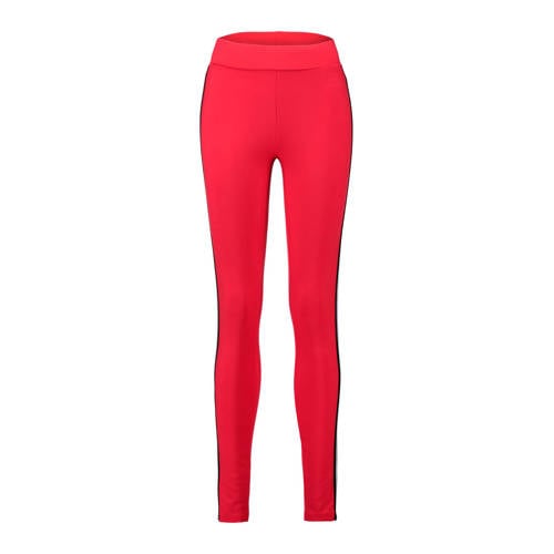 Coolcat Legging Met Contraststreep Rood coolcat kopen in de aanbieding