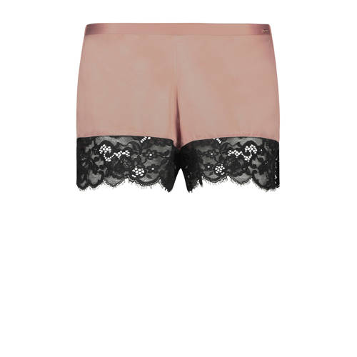 Hunkemoller Pyjamashort Poppy Oudroze hunkemoller kopen in de aanbieding Hunkemoller Pyjamashort Poppy Oudroze hunkemoller kopen in de aanbieding