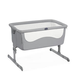 Next2me co-sleeper wieg grijs