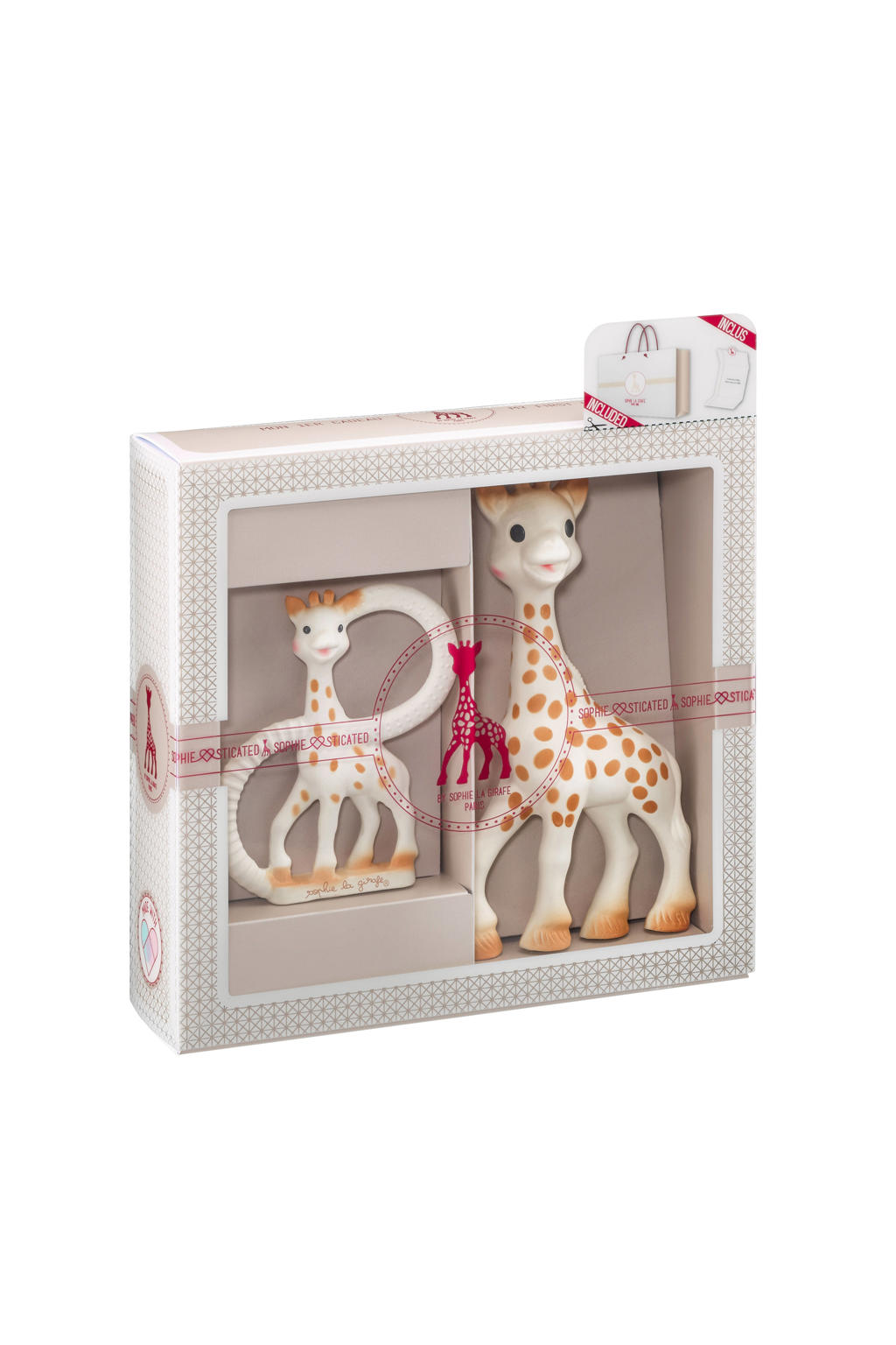 Sophie de Giraf Sophiesticated cadeauset small set 1